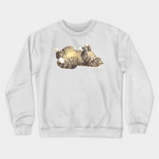 Tabby cat Crewneck Sweatshirt